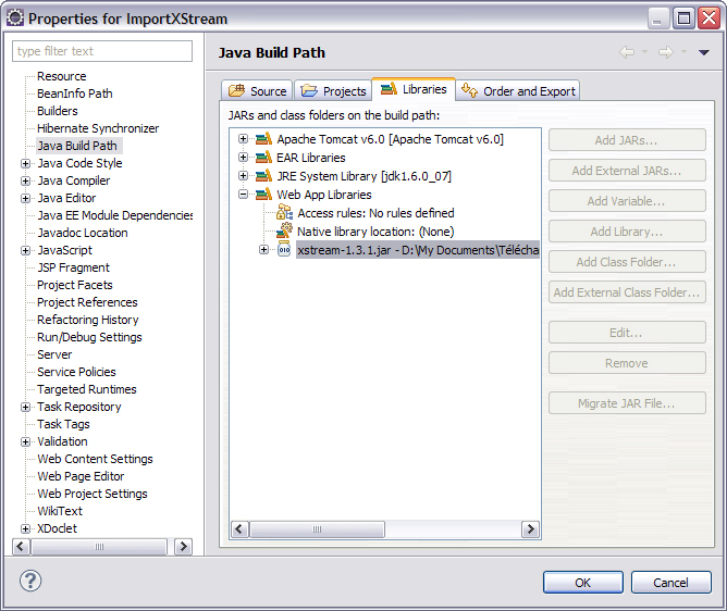 Java Build Path